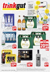 Aktueller Trinkgut Prospekt mit Bier, "Aktuelle Angebote", Seite 1