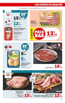 Promotion Paupiette De Veau dans le prospectus Super U, valable du 03/06/2025 au 15/06/2025 Promo Paupiette De Veau dans le catalogue Super U du moment à la page 23
