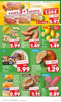 Pizza im aktuellen Kaufland Prospekt (Duisburg) Pizza im Kaufland Prospekt "KNÜLLER" mit 59 Seiten (Duisburg)