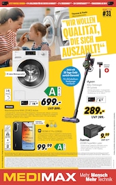 MEDIMAX Elektromärkte Prospekt der aktuellen Woche mit 8 Seiten, gĂźltig von 24.07.2026 bis 31.07.2026, in Oppach und Umgebung Aktueller MEDIMAX Elektromärkte Prospekt in Oppach und Umgebung, "WIR WOLLEN QUALITĂT, DIE SICH AUSZAHLT!" mit 8 Seiten, 24.07.2026 - 31.07.2026