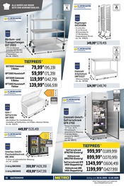 Aktueller Metro Prospekt mit Kühlschrank, "Gastro Journal", Seite 26