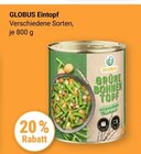 Eintopf Grüne Bohnen Topf bei GLOBUS im Rüsselsheim Prospekt für 