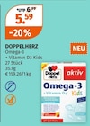 Omega-3 + Vitamin D3 Kids von DOPPELHERZ im aktuellen Müller Prospekt