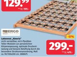 Lattenrost Almeria von Ergo Dream im aktuellen Segmüller Prospekt für 299,00 €