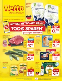 Netto Marken-Discount Prospekt für Köln: "Aktuelle Angebote", 57 Seiten, 28.10.2024 - 02.11.2024