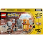 LEGO Pokémon 72157 - L'affrontement de Salamèche et Racaillou dans la caverne - LEGO - Carrefour à Villeurbanne LEGO Pokémon 72157 - L'affrontement de Salamèche et Racaillou dans la caverne - LEGO en promo chez Carrefour Villeurbanne à 14,99 €