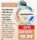 LED-Nachtlicht-Lautsprecher TX-264 von TECHNAXX im aktuellen Kaufland Prospekt