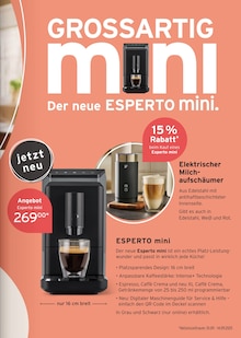 Kaffeevollautomat im aktuellen Tchibo im Supermarkt Prospekt (Düsseldorf) Kaffeevollautomat im Tchibo im Supermarkt Prospekt "WETTERFEST BEI WIND UND REGEN" mit 37 Seiten (Düsseldorf)