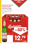 Original Czech Imported Lager Angebote von Budweiser Budvar bei Netto Marken-Discount Cottbus für 12,79 €