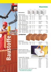 Mauersteine Angebote im Prospekt "Holz- & Baukatalog 2024/25" von Holz Possling auf Seite 146