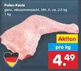 Puten-Keule Angebote bei Netto Marken-Discount Bad Kreuznach für 4,49 €