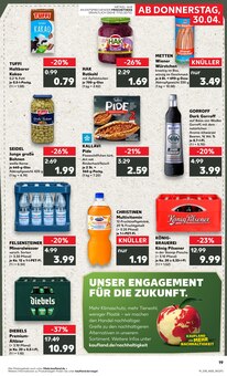 Wodka im Kaufland Prospekt "Aktuelle Angebote" mit 62 Seiten (Moers)