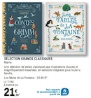 Sélection Grands Classiques à 21,95 € dans le catalogue E.Leclerc