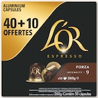 Promo Capsules café forza intensité 9 à 10,76 € dans le catalogue Netto à Libercourt