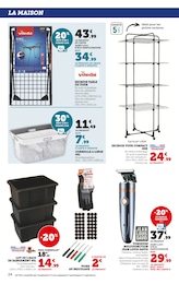 Offre Tondeuse Électrique dans le catalogue Super U du moment à la page 24
