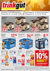 Aktueller Trinkgut Discounter Prospekt in Aschau und Umgebung, "Aktuelle Angebote" mit 4 Seiten, 11.08.2025 - 16.08.2025