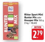 Mini Bunter Mix im Angebot bei EDEKA in Singen Mini Bunter Mix Angebote von Ritter Sport bei EDEKA Singen für 2,79 €