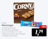 Konsum - Müsliriegel Angebot im Prospekt Müsliriegel bei Konsum im Prospekt "" für 1,79 €