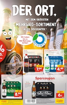 Bier im Netto Marken-Discount Prospekt "Wiedereröffnung - 10% AUF ALLES." mit 6 Seiten (Weimar)