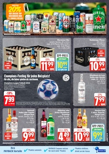 Bier im EDEKA Prospekt "Top Angebote" mit 28 Seiten (Rostock)