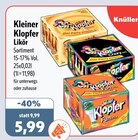 Likör von Kleiner Klopfer für 5,99 € bei aktiv & irma im Angebot Likör von Kleiner Klopfer im aktuellen aktiv & irma Prospekt