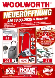 Woolworth Prospekt für Deggingen: "NEUERÖFFNUNG IN GEISLINGEN", 8 Seiten, 13.03.2025 - 13.03.2025