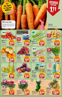 Ingwer im REWE Prospekt "Dein Markt" mit 36 Seiten (Bielefeld)