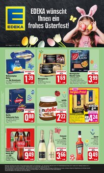 Nutella im EDEKA Prospekt "EDEKA wünscht Ihnen ein frohes Osterfest." mit 30 Seiten (Landshut)