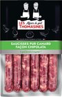Saucisses pur canard façon chipolata x6 - Les Thomasines en promo chez Intermarché Super Saucisses pur canard façon chipolata x6 - Les Thomasines dans le catalogue Intermarché Super