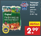 Aktuelle Bratwurst Angebote bei Netto Marken-Discount in Rostock Aktuelles Thüringer Rostbratwurst Angebot bei Netto Marken-Discount in Rostock ab 2,99 €
