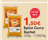 Epice Curry Sachet en promo chez Hmarket Epice Curry Sachet dans le catalogue Hmarket