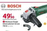 Promo Meuleuse d'angle UniversalGrind 125 mm à 49,90 € dans le catalogue Mr. Bricolage à Gérardmer