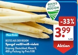 ALDI SÜD Großkrotzenburg - Spargel weiß/weiß-violett Angebot im Prospekt Spargel weiß/weiß-violett bei ALDI SÜD im Großkrotzenburg Prospekt für 3,99 €