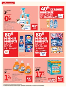 Promotion Pampers dans le prospectus Auchan Hypermarché, valable du 23/06/2026 au 05/07/2026 Promo Pampers dans le catalogue Auchan Hypermarché du moment à la page 8