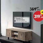 Meuble TV 160×55×40cm en promo chez Maxi Bazar Meuble TV 160×55×40cm dans le catalogue Maxi Bazar