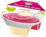 Unsere Rote Grütze im REWE Prospekt Unsere Rote Grütze von Sachsenmilch im aktuellen REWE Prospekt für 0,39 €