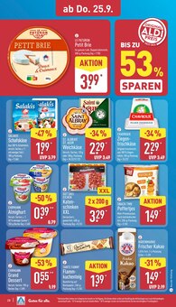 Milch im ALDI Nord Prospekt "Aktuelle Angebote" mit 47 Seiten (Cottbus)