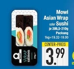 Asian Wrap oder Sushi Angebote von Mowi bei EDEKA München für 3,99 €