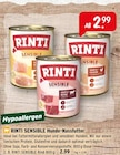 SENSIBLE Hunde-Nassfutter Angebote von RINTI bei Raiffeisenmarkt Haltern am See für 2,99 €