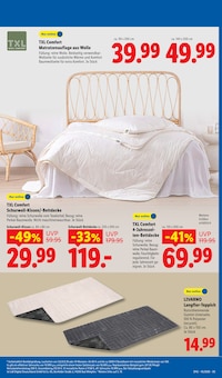 Matratze im Lidl Prospekt "LIDL LOHNT SICH" mit 75 Seiten (Hildesheim)