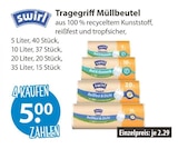 Tragegriff Müllbeutel 5 Liter von Swirl für 2,29 € bei V-Markt im Angebot Tragegriff Müllbeutel 5 Liter von Swirl im aktuellen V-Markt Prospekt