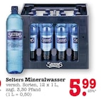 Aktuelles Selters Mineralwasser Angebot bei E center in Frankfurt (Main) ab 5,99 €