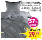 Aktuelles Musselin Bettwäsche Angebot bei SB Möbel Boss in Halle (Saale) ab 29,99 €