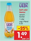 Aktuelles Saft oder Nektar Angebot bei Netto Marken-Discount in Rostock ab 1,49 €