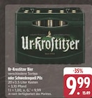 EDEKA Hüttengrund - Bier Angebot im Prospekt Bier bei EDEKA im Hüttengrund Prospekt für 9,99 €