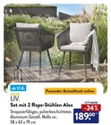 Set mit 2 Rope-Stühlen Alex von OUTLIV. im aktuellen ALDI SÜD Prospekt für 189,00 €