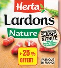 Lardons nature conservation sans nitrite - HERTA en promo à 1,75 € chez Netto Lardons nature conservation sans nitrite - HERTA dans le catalogue Netto