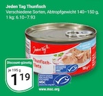 Aktuelle Thunfisch Angebote bei GLOBUS in Duisburg Aktuelles Thunfisch-Filets Angebot bei GLOBUS in Duisburg ab 1,19 €
