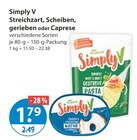 Streichzart von Simply V im aktuellen V-Markt Prospekt für 1,79 €