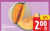 Cantaloupemelonen für 2,00 € bei EDEKA im Angebot Cantaloupemelonen im aktuellen EDEKA Prospekt
